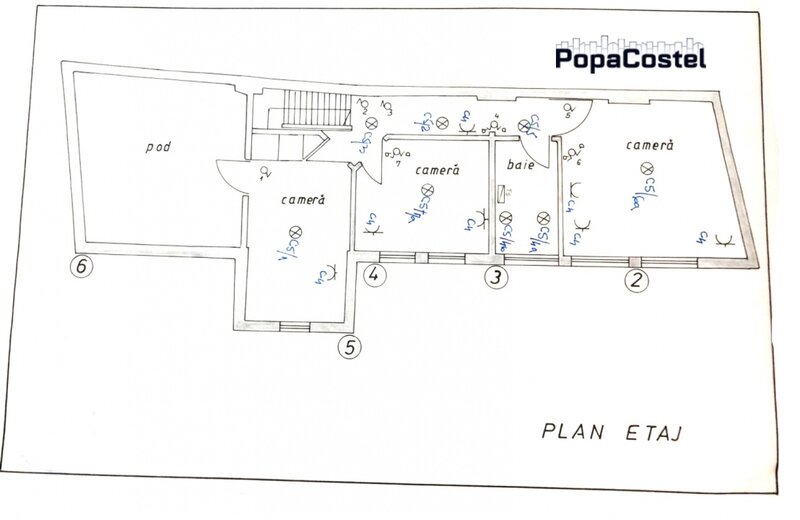 Lacul Tei, Maica Domnului, casa spatioasa P+1E, 6 camere, teren 237 mp.